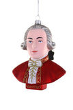 Cody Foster Wolfgang Amadeus Mozart Music Composer Pianist Musician Glass Ornament