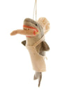 Cody Foster BON APETIT Chef Shark Biting Leg Felt Wool Ornament