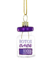 Cody Foster BOTOX BABE Medical Injection Vial Glass Christmas Ornament