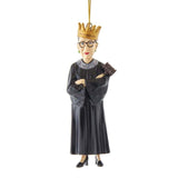 Kurt Adler SCOTUS Justice Judge Ruth Ginsburg RBG 5" Christmas Ornament