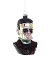 Cody Foster Halloween Frankenstein Blowing Bubble Gum Glass Ornament