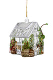 Cody Foster GREENHOUSE Plant House Gardener Glass Christmas Ornament