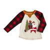 Mud Pie Kids Alpine Christmas Santa with Gifts Boys Holiday Tee Shirt