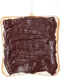 Kurt Adler Chocolate Hazelnut Spread Toast Bread Faux Food Fake Bake Ornament