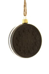 Cody Foster Oreo Chocolate Filled Cookie Sandwich Faux Food Glass Christmas Ornament