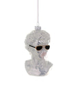 Cody Foster Michelangelo David Statue Blowing Bubble Sunglasses Ornament