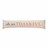 Mud Pie Home Oh So Merry Thankful Long Reversible Thanksgiving Christmas Pillow