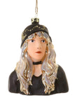 Cody Foster Stevie Nicks Fleetwood Mac Rock Band Glass Christmas Ornament