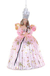 Cody Foster Glinda Good Witch Wizard Oz Glass Christmas Ornament