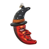 RAZ 4.75" Eric Cortina Halloween Witch Witchy Moon with Hat Ornament