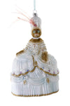 Cody Foster MARIE CATOINETTE Antoinette Cat n Gown Glass Christmas Ornament