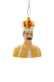 Cody Foster Freddie Mercury Queen Musician Singer 5" Glass Christmas Ornament