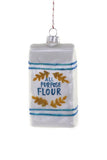 Cody Foster 5 Lb Bag of Bakery Flour Baking Glass Christmas Ornament