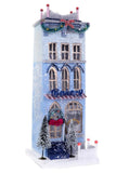 Cody Foster Bakery Light Blue Hues Christmas Village House Shoppe