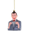 Cody Foster PEE-WEE HERMAN Movie TV Act Character Glass Ornament