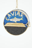 Cody Foster Caviar Salmon Fish Eggs Luxury Faux Food Replica Christmas Ornament