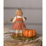 Bethany Lowe Patty Autumn Thanksgiving Pie Maker Kids Holiday Figure