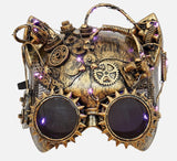 Steampunk Gold Mask Halloween Costume Underwater Space Decor Accent Adult