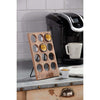 Mud Pie Home "But First...Coffee" K Cup Pod Wood Display Stand Holder