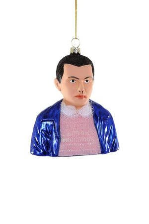 Cody Foster ELEVEN Stranger Things Netflix Series Glass Christmas Ornament