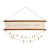 Reversible Thanksgiving Christmas Photo Card Wall Hanger Holder