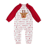 Baby Girls MERRY BRIGHT Crochet Reindeer 1 Pc Christmas Set