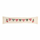 Believe Christmas Banner Gnome Lumbar PIllow 7" by 33"
