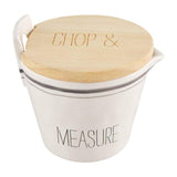 Bistro Collection Baking Measuring Cup and Cutting Board Kitchen Set