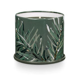 Illume Balsam and Cedar Scent Large Tin Christmas Candle 50 Hr Burn Time 11.8 Oz