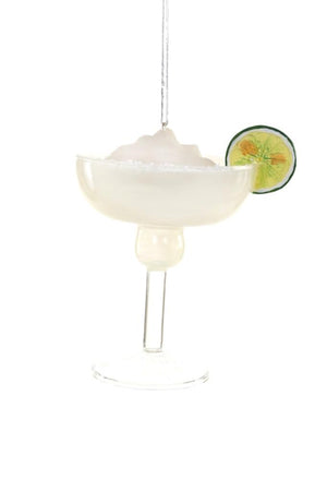 Cody Foster Frozen Lime Margarita Tequila Cocktail Glass Christmas Ornament