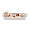 Mud Pie Home TURKEY CHOW Cracker Serving Dish and& Towel Set