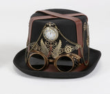 Steampunk Halloween Costume Top Hat Pocketwatch Decor Accent Adult
