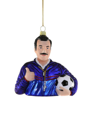 Cody Foster TED LASSO American TV Comedy Show Glass Christmas Ornament