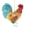 Noble Gems Rooster Chicken 3.5" Christmas Ornament