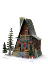 Cody Foster A-Frame Woodland Mountain Cabin Christmas Village House