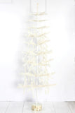 Cody Foster 60" White Tabletop Christmas Holiday Feather Tree