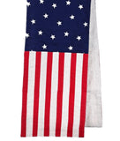 Red White Blue USA Flag Americana Stars and Stripes 72" Table Runner