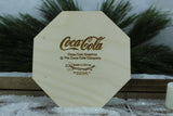 Ginger Cottages Coca-Cola Single Tealight Display Base for Wood Christmas Village House