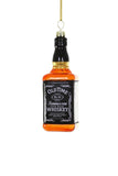 Cody Foster Jack Daniels Tennessee Whiskey Alcohol Glass Bottle Ornament