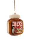 Cody Foster Nutella Fa La Hazelnut Spread Faux Food Jar Glass Christmas Ornament