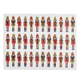 Christmas Holiday Nutcracker Kitchen Dish Sink Drying Mat for Plates and Cups