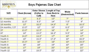 Boys Unisex Baby Christmas Lightweight Pajamas Plaid