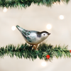 Old World Christmas Mini American Bird Blue Jay Nuthatch and Bluebird Christmas Ornament Set