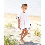 Mud Pie Sail Away Collection Tassel Swimsuit Pool Cover-Up