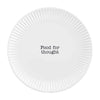 Mud Pie Home Circa Melamine Outdoor Collection FOOD FOR THOUGHT Salad Plate