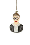 Cody Foster Ruth Bader Ginsburg SCOTUS Supreme Court Judge Christmas Ornament