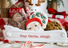 Mud Pie Home SLAY SANTA SLEIGH Christmas Cracker Serving Toothpick Dish