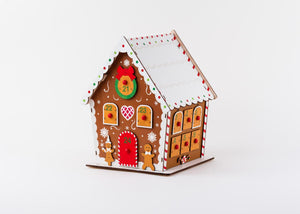 180 Degrees  Gingerbread House Rotating Advent Christmas Countdown Calendar