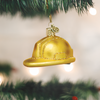 Old World Christmas Claw Hammer Carpenter Construction Helmet Christmas Ornament Set