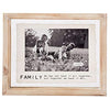 Mud Pie "Family" Photo Picture Frame Family Kids Holds 4" x 6"